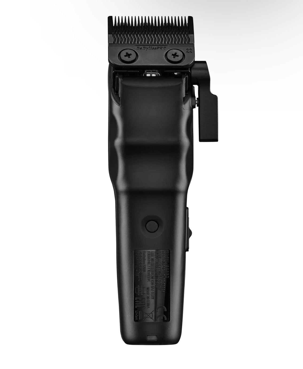 BaBylissPRO FXONE LO-PRO Matte Black Interchangeable Battery Cordless Clipper - TOOL ONLY (FX829MBLT)