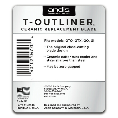 Andis T-Outliner Ceramic Replacement Blade