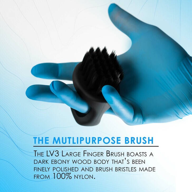 L3VEL 3 Large Finger Brush