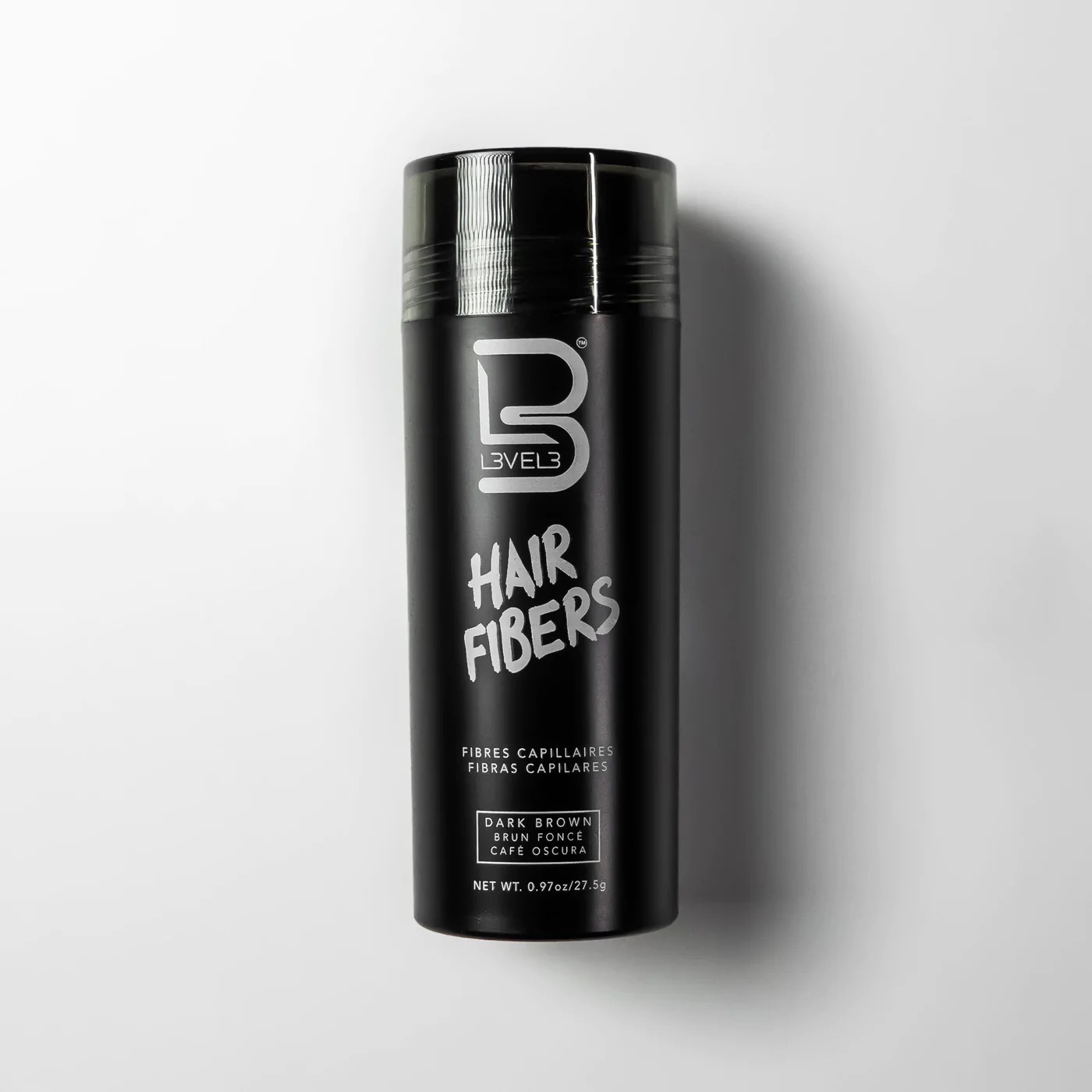 L3VEL 3 Dark Brown Hair Fibers