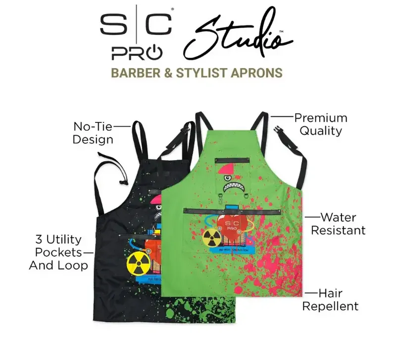 Style Craft Radioactive Apron Green