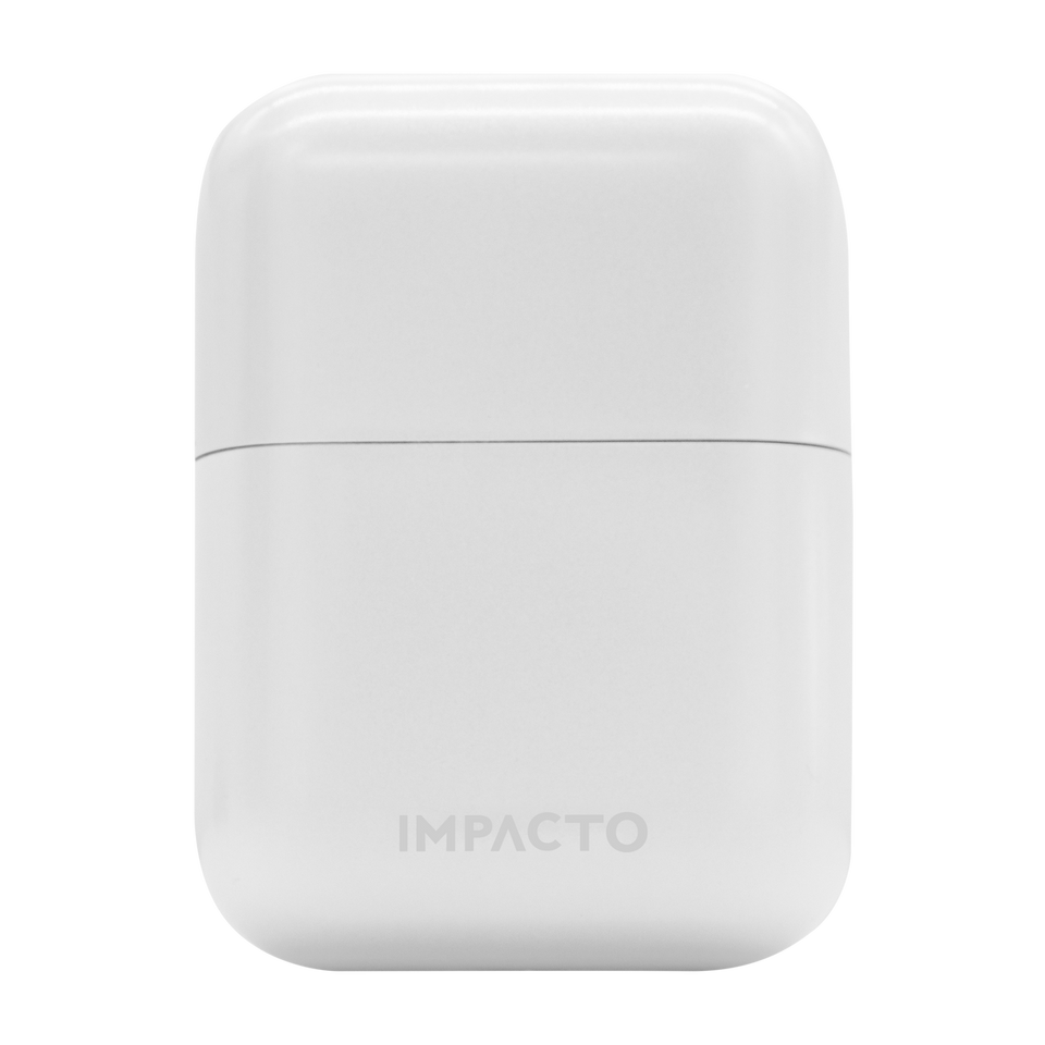 Impacto Micro Wet - Dry Shaver (White)