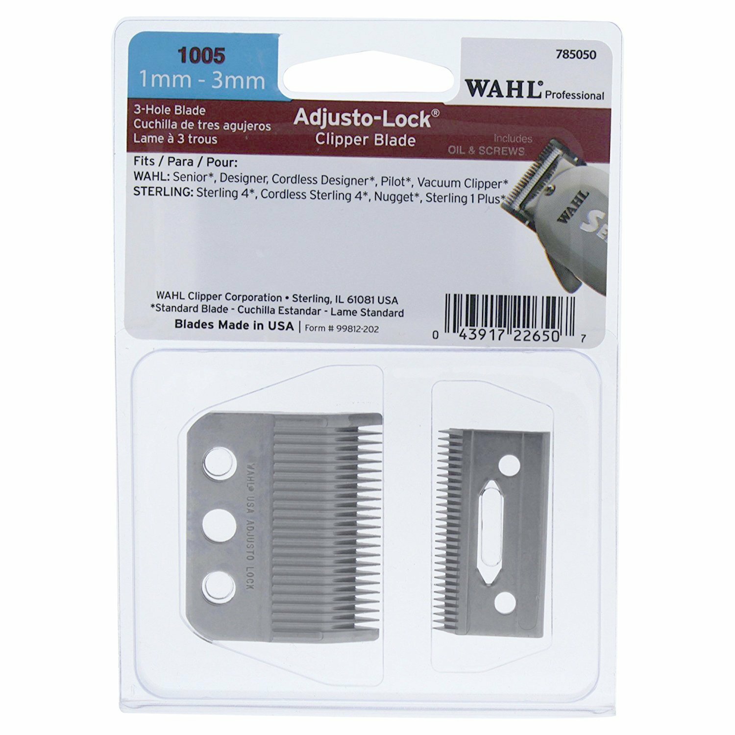 Wahl Adjusto-Lock Blade