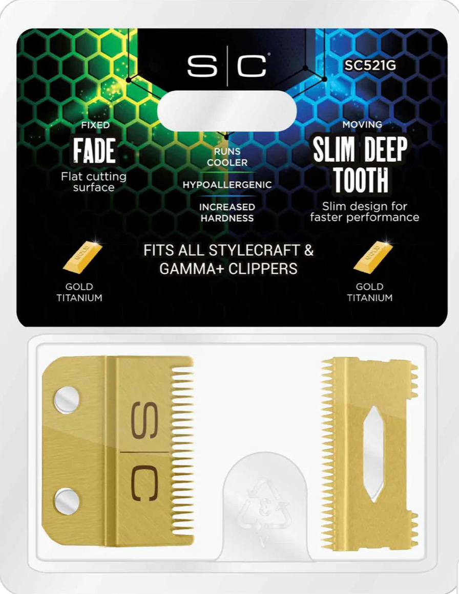StyleCraft Gold Fade Blade