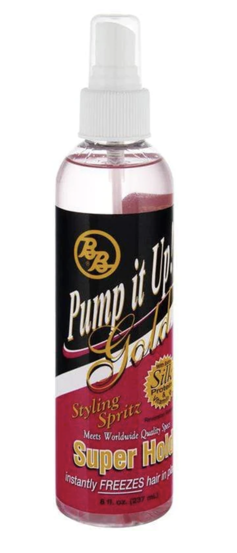 Bronner Bros Pump It Up Gold Styling Spritz 80% Volume