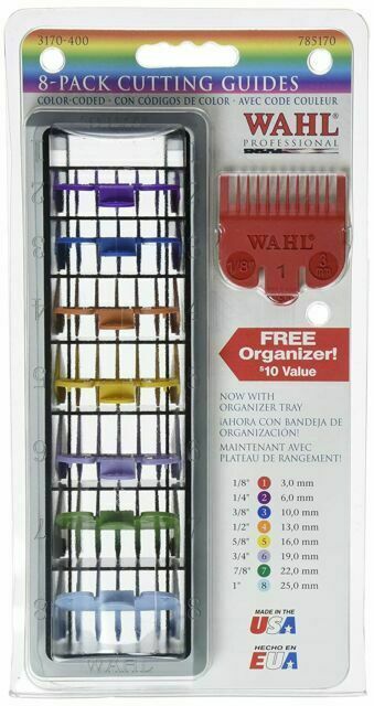 Wahl 8-Pack Color Coded Guards