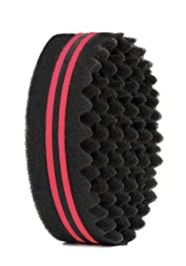 Double-Sided Sponge Red Stripe