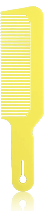 Flat Top Comb Yellow